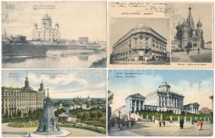 65 db RÉGI orosz képeslap: Moszkva / 65 pre-1950 Russian town-view postcards: Moscow