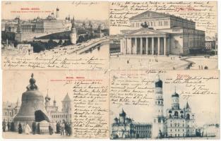 65 db RÉGI orosz képeslap: Moszkva / 65 pre-1950 Russian town-view postcards: Moscow