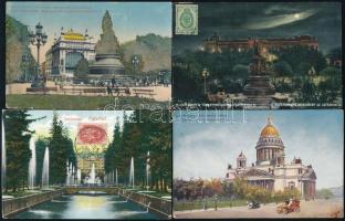 95 db RÉGI orosz képeslap: Szentpétervár / 95 pre-1950 Russian town-view postcards: Saint Petersburg