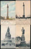 95 db RÉGI orosz képeslap: Szentpétervár / 95 pre-1950 Russian town-view postcards: Saint Petersburg