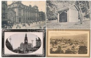 60 db RÉGI képeslap: Új-Zéland / 60 pre-1950 overseas town-view postcards: New Zealand