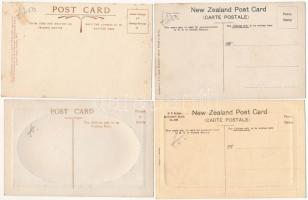60 db RÉGI képeslap: Új-Zéland / 60 pre-1950 overseas town-view postcards: New Zealand