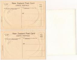 60 db RÉGI képeslap: Új-Zéland / 60 pre-1950 overseas town-view postcards: New Zealand