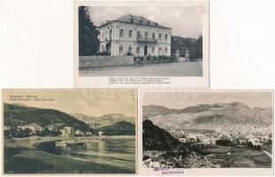 55 db RÉGI képeslap: Montenegro / 55 pre-1950 European town-view postcards: Montenegro