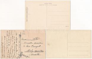 55 db RÉGI képeslap: Montenegro / 55 pre-1950 European town-view postcards: Montenegro