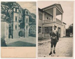 55 db RÉGI képeslap: Montenegro / 55 pre-1950 European town-view postcards: Montenegro