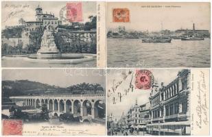 50 db RÉGI képeslap: Brazília / 50 pre-1950 overseas town-view postcards: Brazil