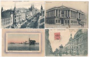 50 db RÉGI képeslap: Brazília / 50 pre-1950 overseas town-view postcards: Brazil