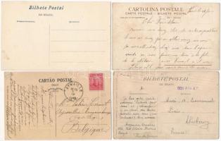 50 db RÉGI képeslap: Brazília / 50 pre-1950 overseas town-view postcards: Brazil