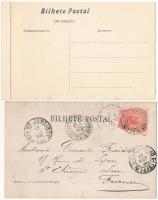 50 db RÉGI képeslap: Brazília / 50 pre-1950 overseas town-view postcards: Brazil