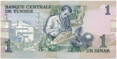 Tunézia 1973. 1D T:I 
Tunisia 1973. 1 Dinar C:Unc Krause#70