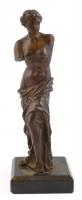 Méloszi Aphrodité / Mílói Vénusz. Bronz, márvány talapzaton. 22 cm