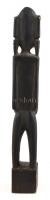 Afrikai, törzsi, faragott fa szobor. 49 cm