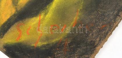 Scheiber jelzéssel: Csavargó. Pasztell, karton, 48x33,5 cm