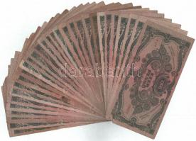1945. 1000P (30x) vegyesen "MNB" bélyeggel és nélküle T:III,III- ragasztott