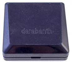 2004. "Magyar Pénzverő Részvénytársaság" szögletes Br plakett tokban (40x40mm) T:1