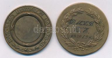 ~1910-1920. "Magyar Testgyakorlók Köre 1888. / Bátorság, buzgalom, barátság" Br sportérem ...