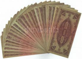 1945. 10.000P (24x) vegyesen "MNB" bélyeggel és nélküle T:III