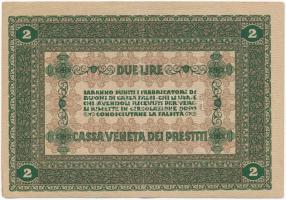 Olaszország / Velence / Osztrák-magyar megszállás 1918. 2L T:II-,III szép papír 
Italy / Venice / A...