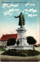 1915 Marosvásárhely, Targu Mures; Kossuth Lajos szobor / statue, monument (EK)