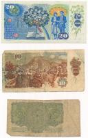 Csehszlovákia 1961. 5K + 1986. 10K + 1988. 20K T:I--III- Czechoslovakia 1961-1988. 10 Korun - 500 Ko...