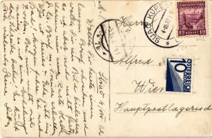 1932 Szliács, Sliac; Kúpelny dom / Fürdőház terasza / spa, bath, terrace. photo