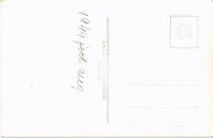 1944 Tusnádfürdő, Baile Tusnad; fürdőház, uszoda, tó / spa, bath, swimming pool, lake. Gáll Béla pho...