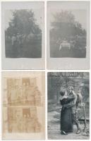 13 db 1. világháborús katonai fotólap, közte Brassó környéki felvételek