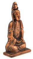 Fém buddha figura, jelzés nélkül, m: 15 cm