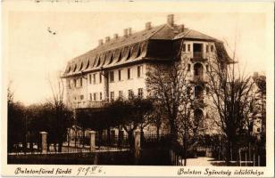 1929 Balatonfüred, Balaton Szövetség üdülőháza. Szabó Imre felvétele