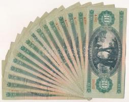 1969. 10Ft (16x) T:III,III- firkálás Adamo F7