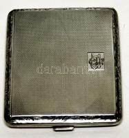 Art deco férfi, ezüst cigarettatárca, Ag 86g