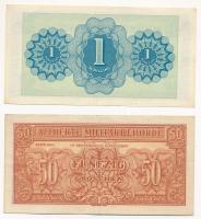 Ausztria / Szövetséges megszállás 1944. 50gr + 1Sch T:I,III
Austria / Allied occupation 1944. 50 Gr...