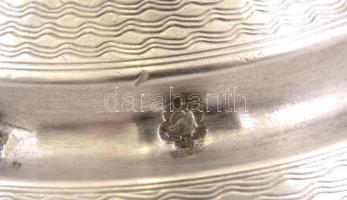 Ezüst(Ag) táncos miniatűr, jelzett, m: 10 cm, nettó: 32 g