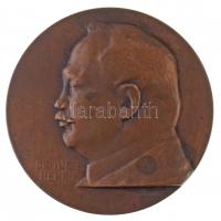 Murányi Gyula (1881-1920) ~1913. Dr. Incze Henrik Br emlékérem (41,13g/45,5mm) T:1-,2 kis fo. / Hungary ~1913. Henrik Incze, Dr. Br commemorative medallion. Sign.: Gyula Murányi (41,13g/45,5mm) C:AU,XF small spots HP 3681.