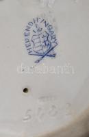 Herendi porcelán juhász gyerek pulival, kézzel festett, hibátlan, jelzett, m: 16 cm