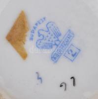 Hollóházi és Aquincum retro porcelánok: Balaton, Mafilm. 16 cm, 11 cm