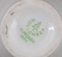 Hollóházi és Aquincum retro porcelánok: Balaton, Mafilm. 16 cm, 11 cm