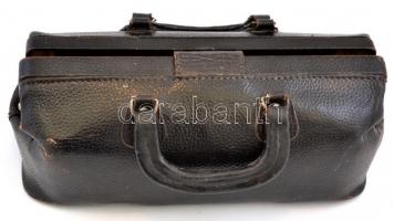 Bőr orvosi táska 38 cm