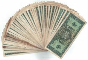 1946. 100.000MP (45x) T:III,III- ragasztás, firkálás fo. Adamo P30