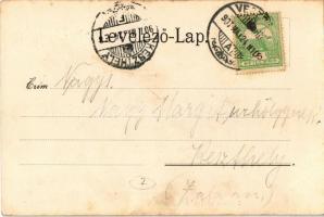 1907 Veszprém, Irgalmas nővérek nevelőintézete. Krausz A. fia kiadása (fl)