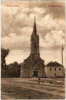 1913 Zalaegerszeg, Evangélikus templom. Breisach Sámuel kiadása