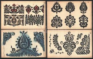 cca 1920-30 Ágoston-féle rajzminta. Újpest, é.n., Schinkovits Lajos könyv-, papir- és zeneműkeresked...