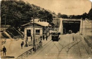 1910 Budapest XII. Zugliget, Villamos vasúti végállomás (EM)