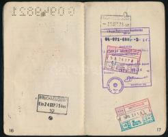 1972 Republik Österreich fényképes útlevél / Austrian passport