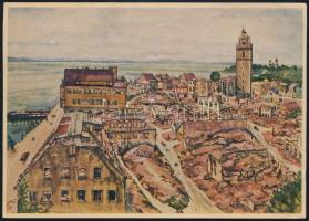 German zones - Württemberg 1948 Németország zónák - Württemberg 1948