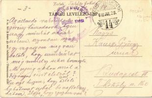 1916 Trónörökös Őfensége dekorálja a 4-es honvédeket. Herbst műnyomda / WWI Austro-Hungarian K.u.K. ...