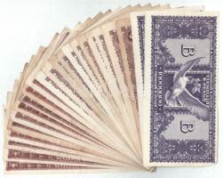 1946. 10.000BP (11x) + 100.000BP (10x) + 10.000.000BP (2x) T:I--III