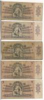 1939. 5P (8x) + 1945. 50P (2x) T:III,III-