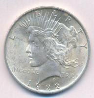 Amerikai Egyesült Államok 1922. 1$ Ag "Béke" T:2 
USA 1922. 1 Dollar Ag "Peace"...
